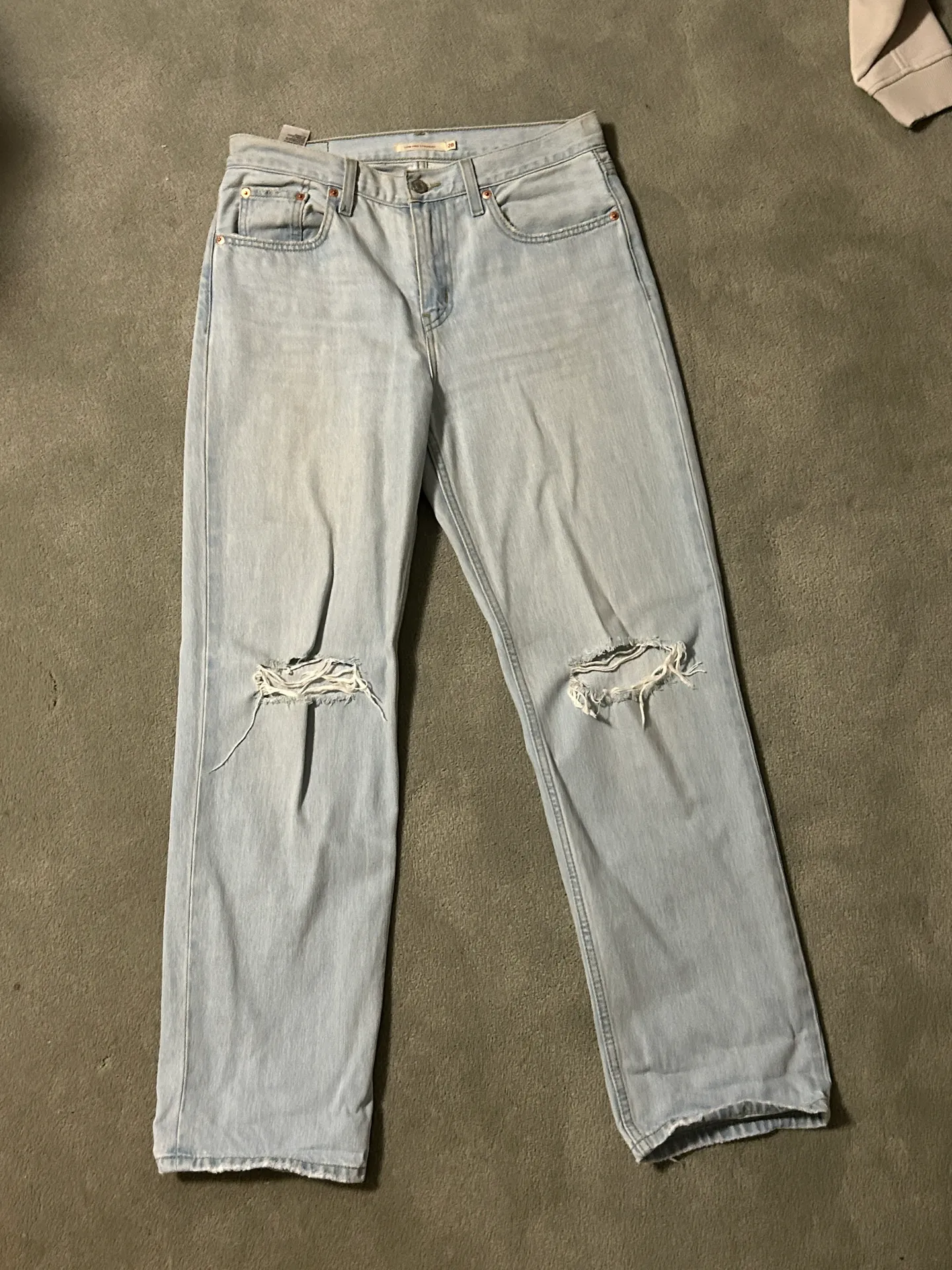 Levi’s Low Pro Straight Jeans - Image 2