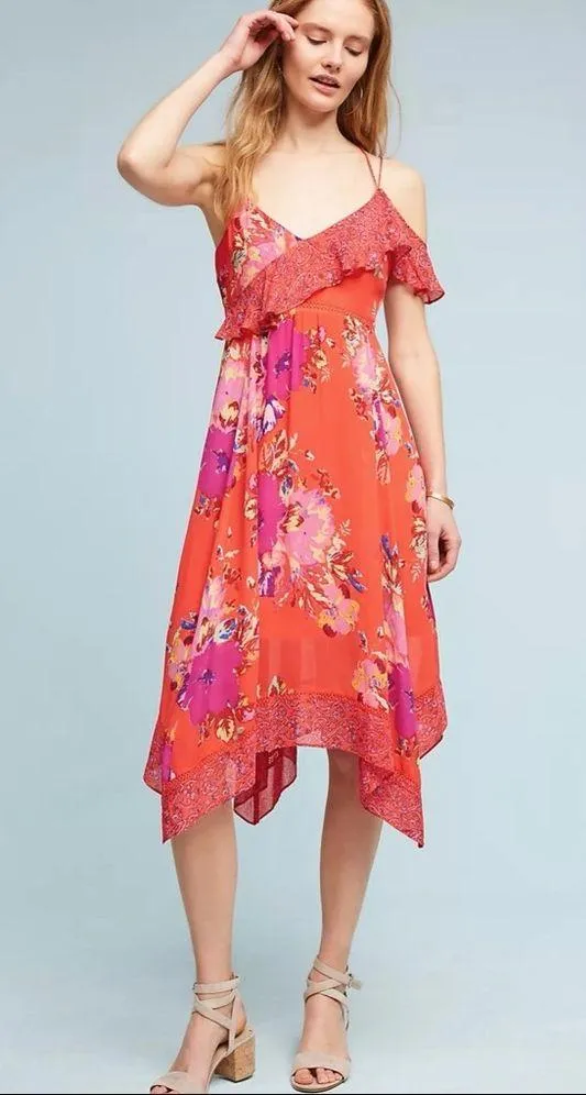 Anthropologie Grecia Ruffle Dress - Image 4