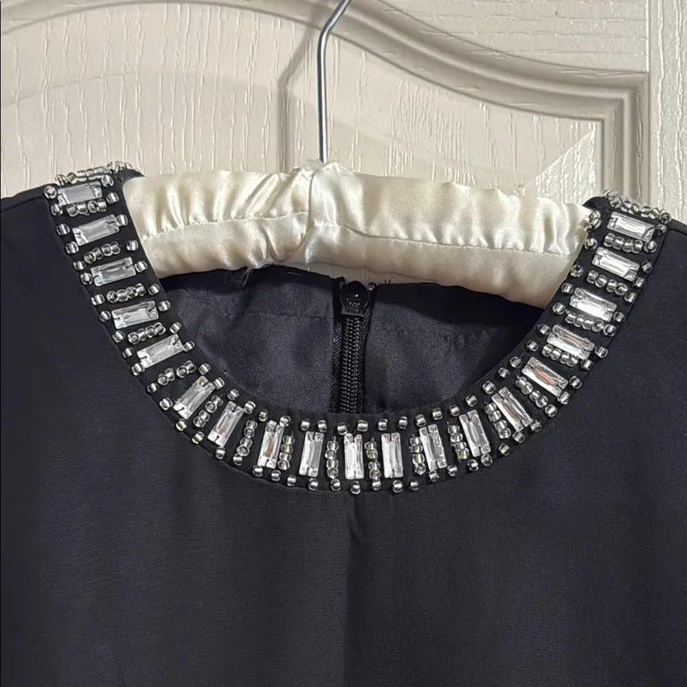 NWT JJ's House Black Tea Length Asymmetric Cocktail Dress #170863 - Image 4