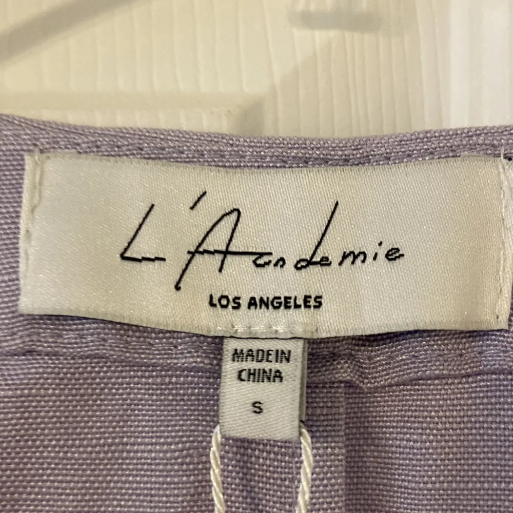 L’academie  Dress size S brand new beautiful lilac color long sleeve - Image 2