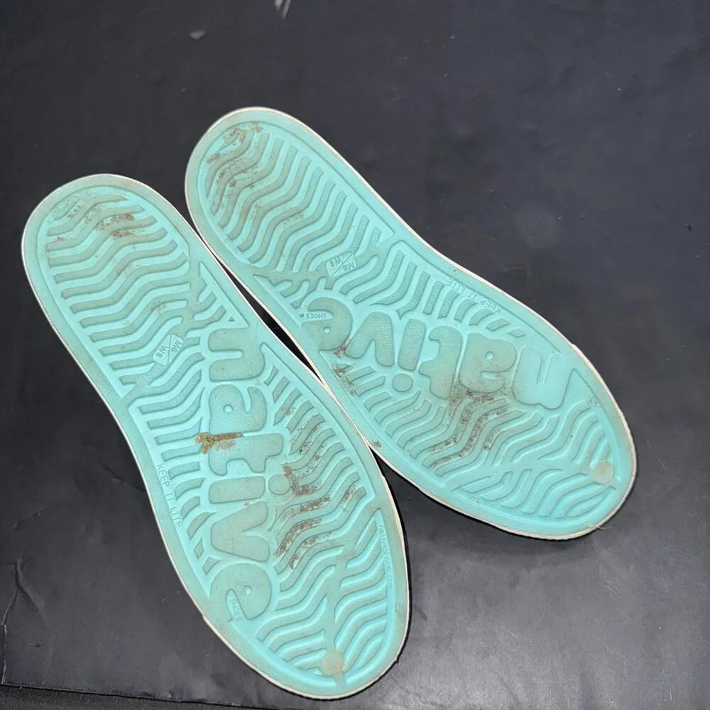 Native Adult Unisex Jefferson Waterproof Outdoor Aqua Blue Slip - Image 11