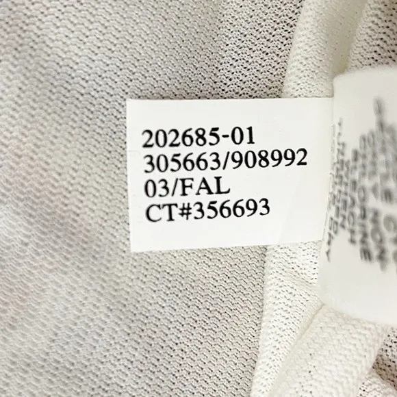 NWT Banana Republic Dress Neutral Autumn Geometric Stripe Knit Size Large VTG - Image 12