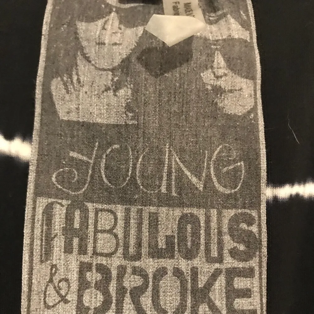 Young Fabulous and Broke Rory Ombré Tie Dye Crossover Mini Dress - Image 5