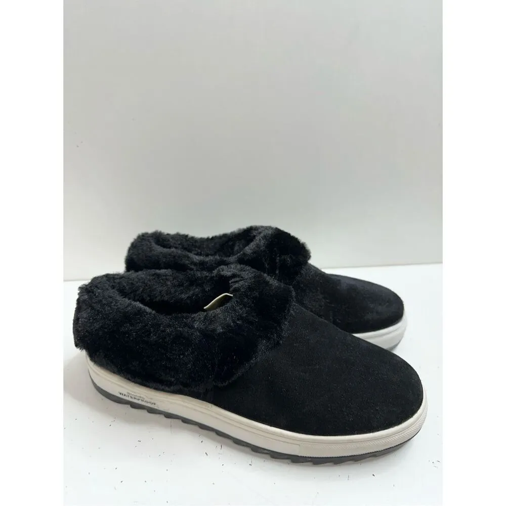 Blondo Slippers Womens Size 6.5 Leather Suri Waterproof Slip On Fur Sneaker - Image 2