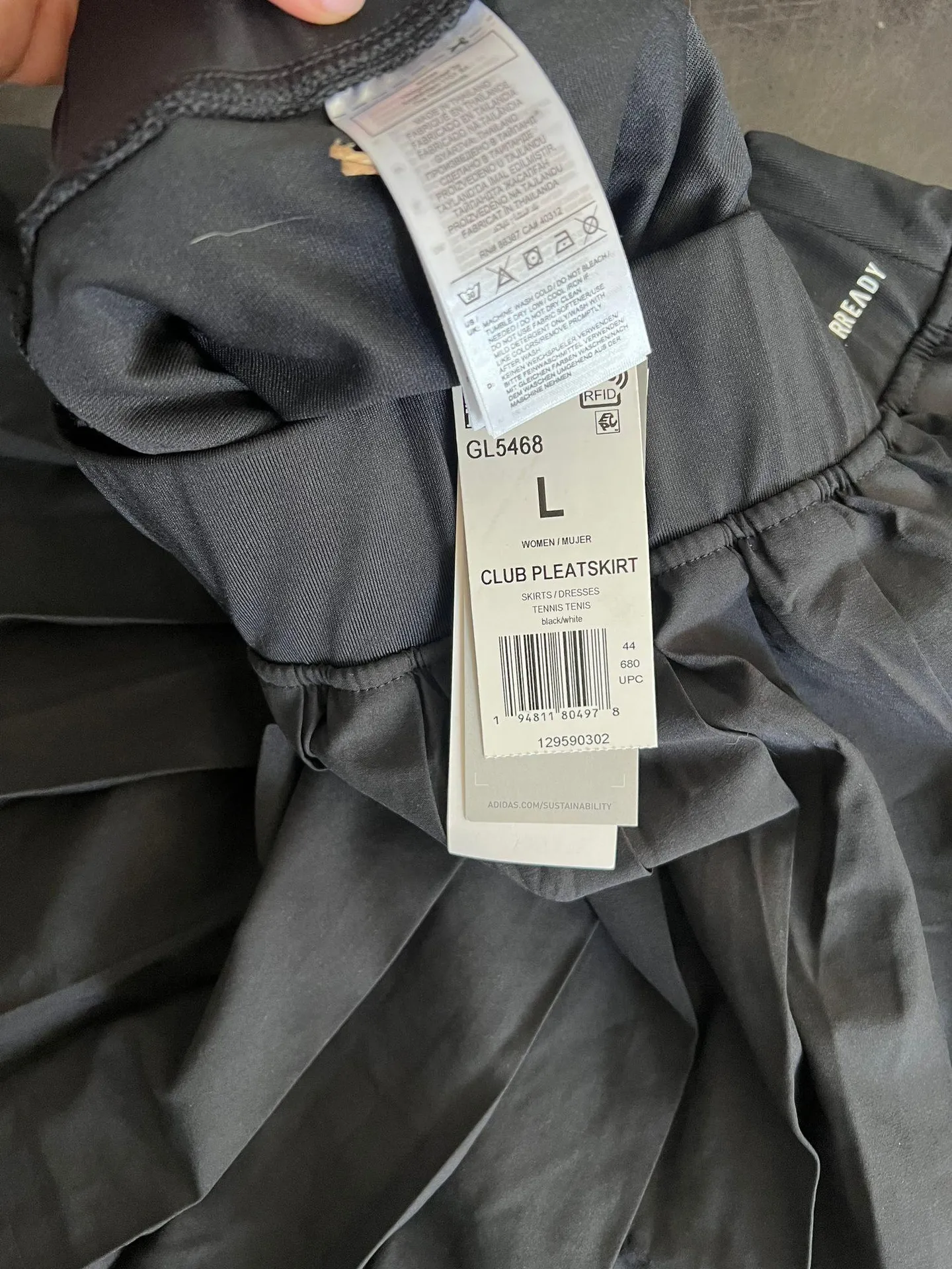 Adidas Core Club Pleated Skirt - Image 5