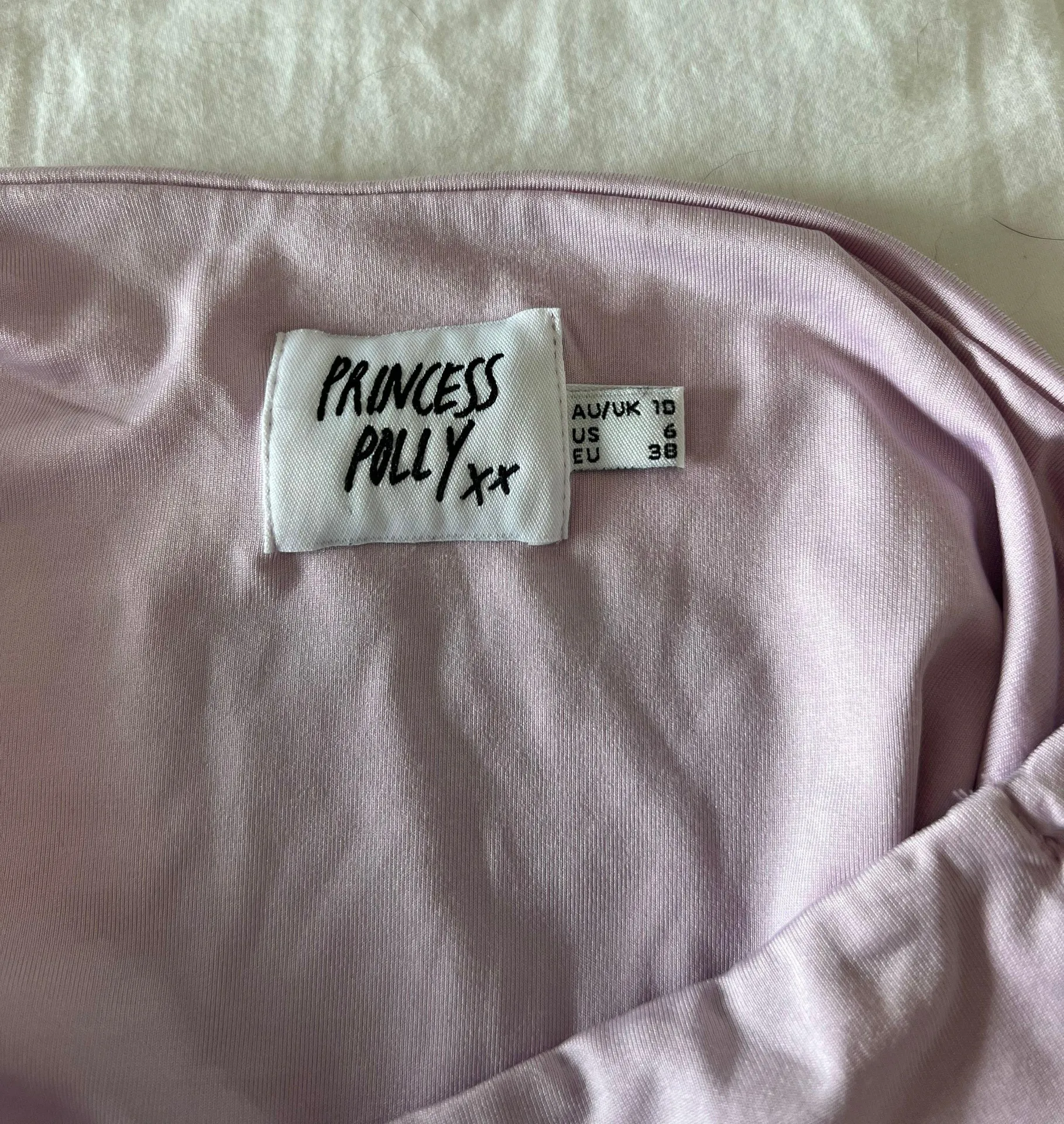 Mia Asymmetrical Mini Dress - Image 6