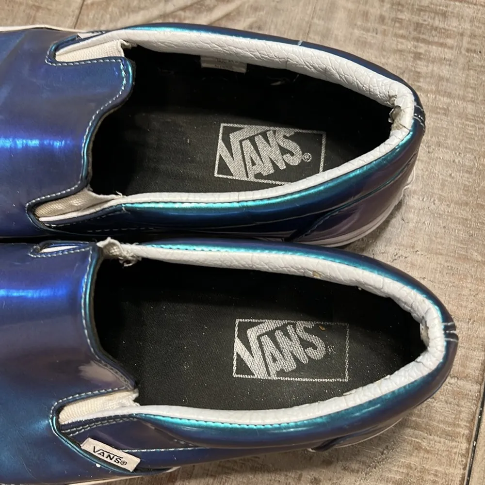 Vans Slip On Iridescent Chameleon Skateboard Sneakers Mens 7.5 Womens  9 EU 39 - Image 7