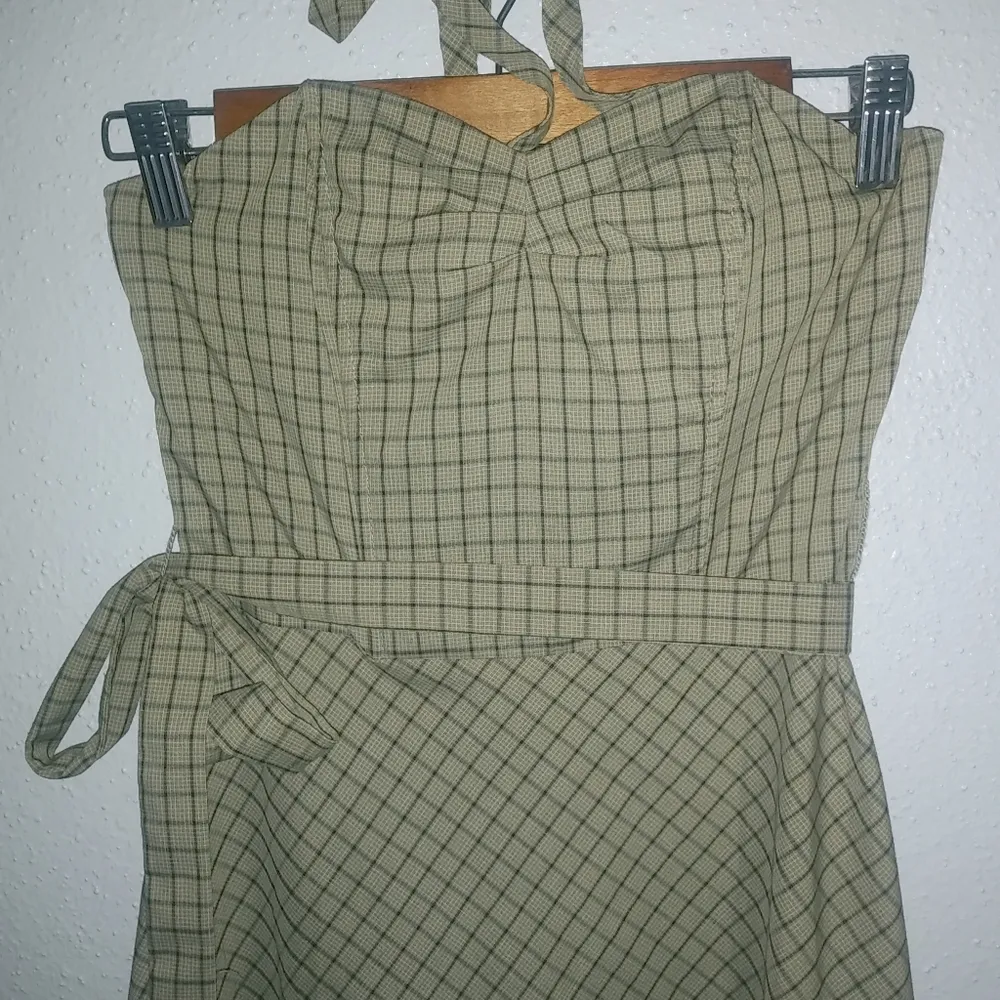 Kimono Atilier de Manille S Sleeveless Fit Flair Summer Tailored Look Dress Black - Image 2