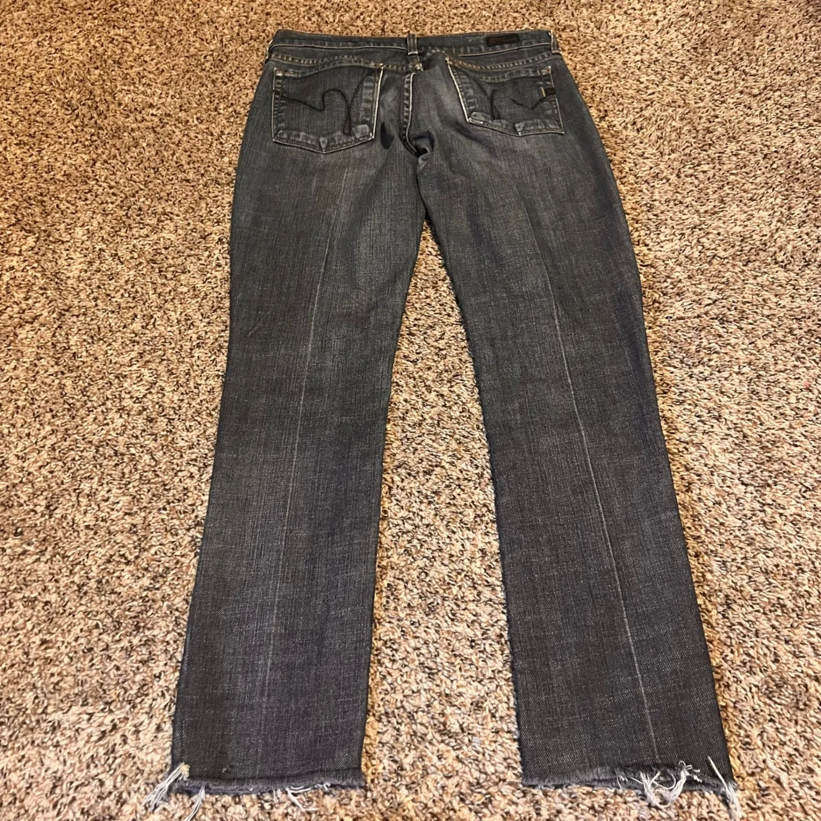 Citizens of Humanity Kelly Bootcut Low Waist Stretch Jeans‎ Size 27 Dark Wash - Image 8