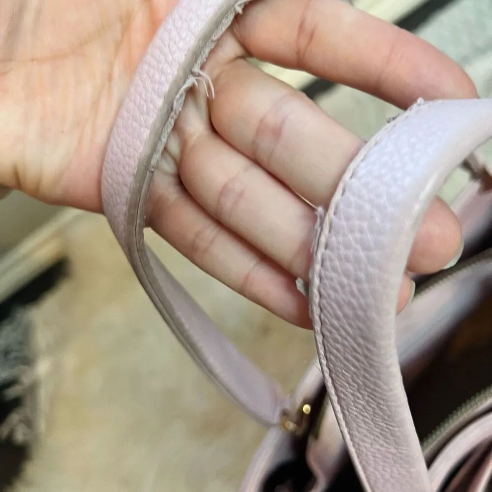 Grossi pink / blush big bow statement bag / purse Pink - Image 7