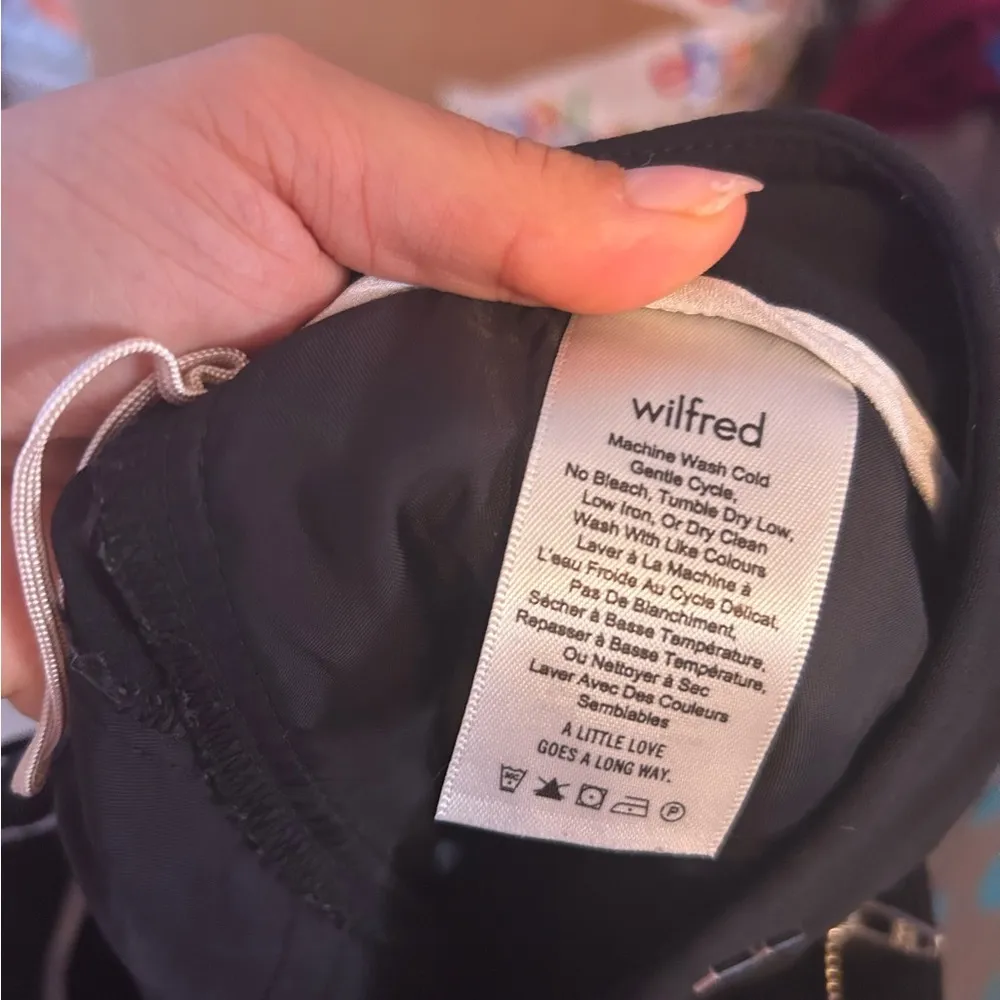 Wilfred Black High Waisted Ankle Pants - Image 6