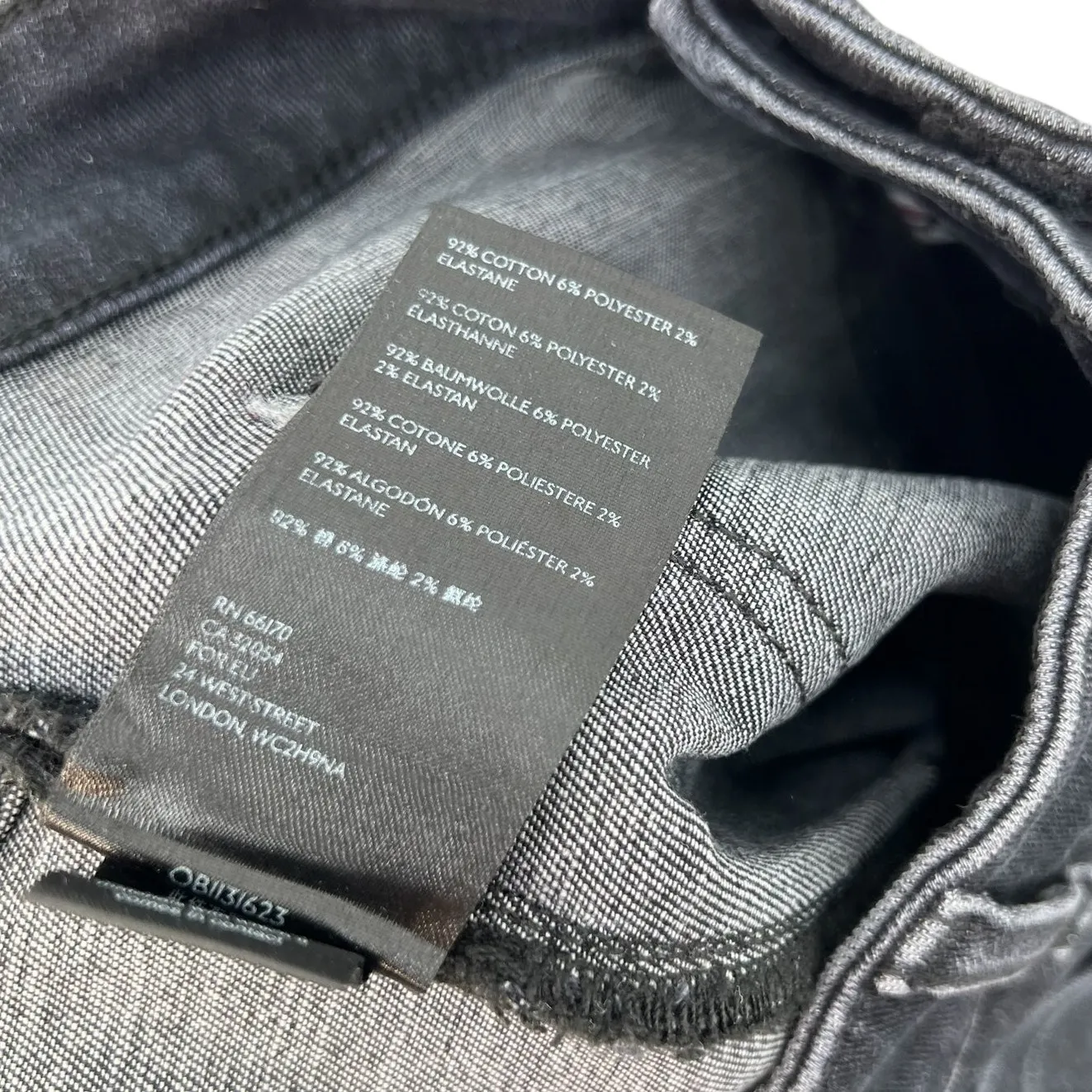 Anthropologie Pilcro Jeans High-Rise Skinny Bootcut Denim Black Size 32 - Image 12