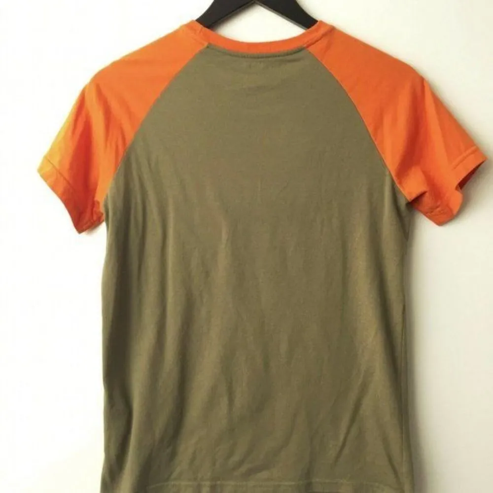 Hawk Tee Shirt Liberty Justice Skate Logo Color Block Graphic T Cotton L - Image 7