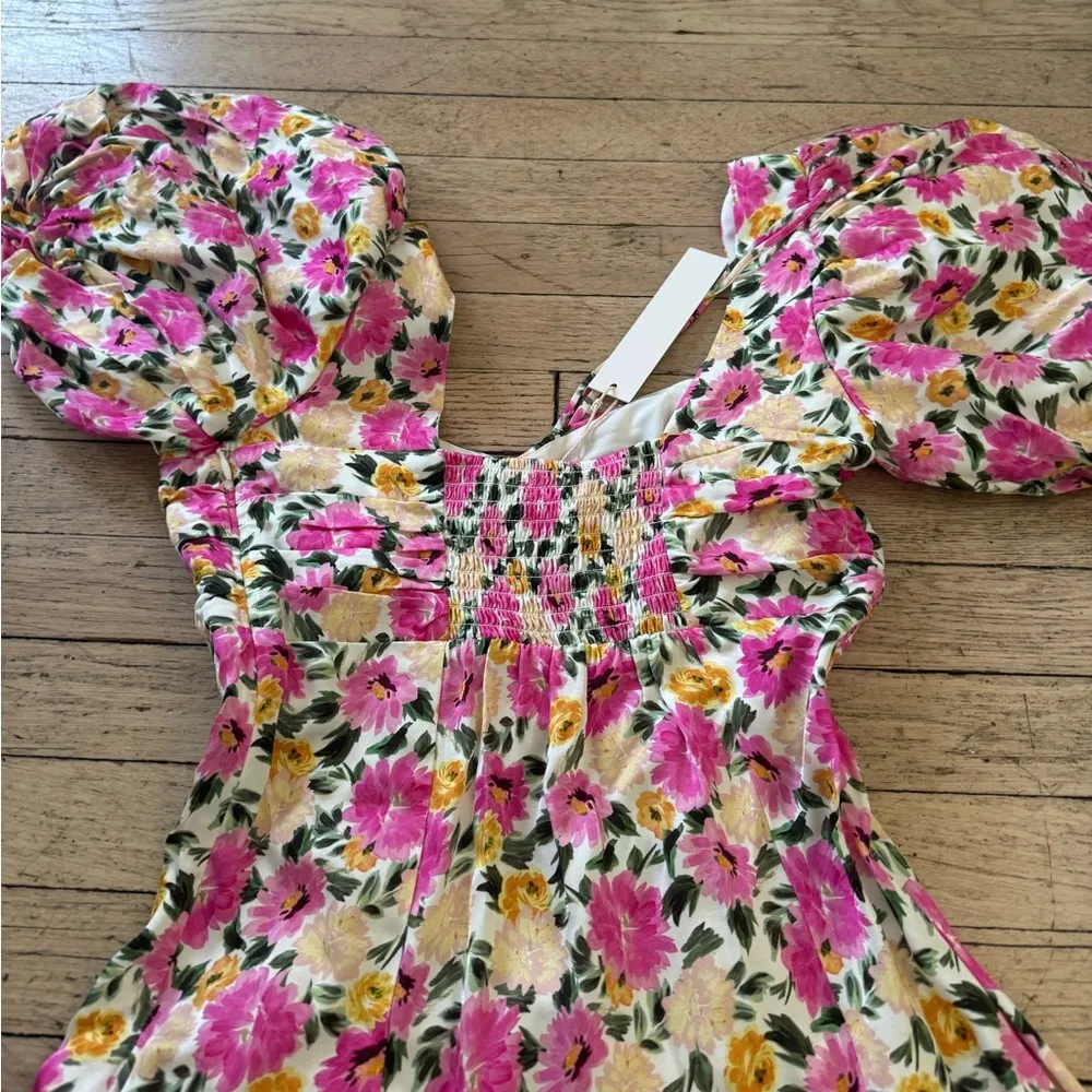 NWT For love & lemons Sasha mini dress - Image 8