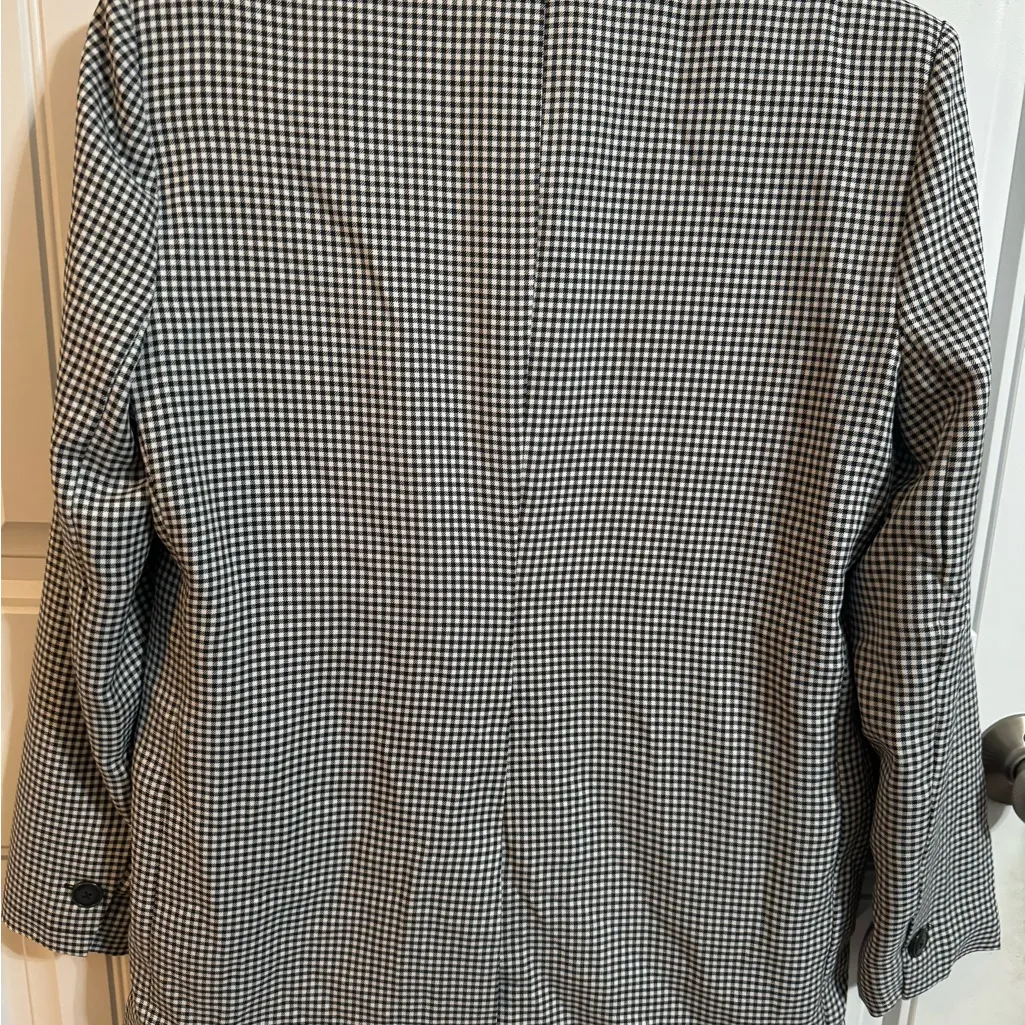 BB Dakota Steve Madden Black and White Houndstooth Blazer Size M - Image 8