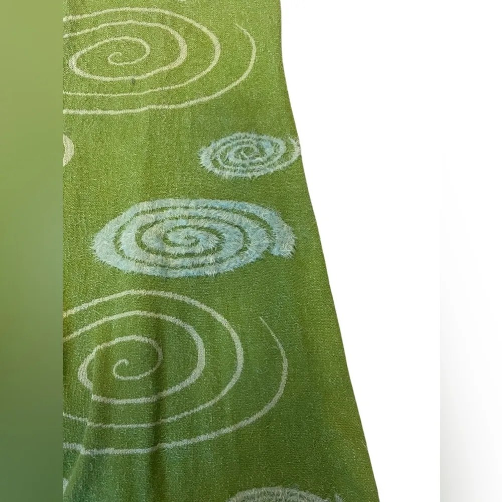 House Of Sunny Hockney Knit Slip Dress Green Size 4 - Image 10