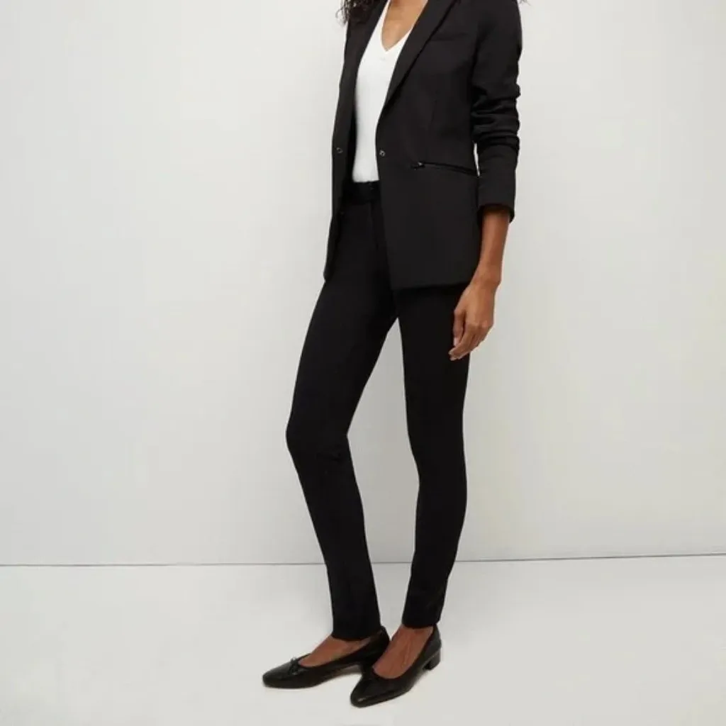 Veronica Beard Scuba Legging Black Size 8 - Image 3