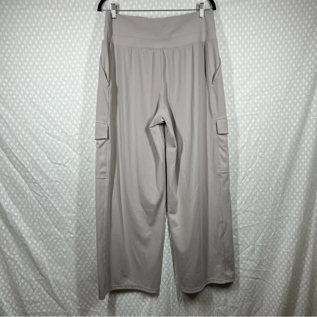 Athleta Tan Venice‎ High Rise Cargo Wide Leg Pants - Image 6