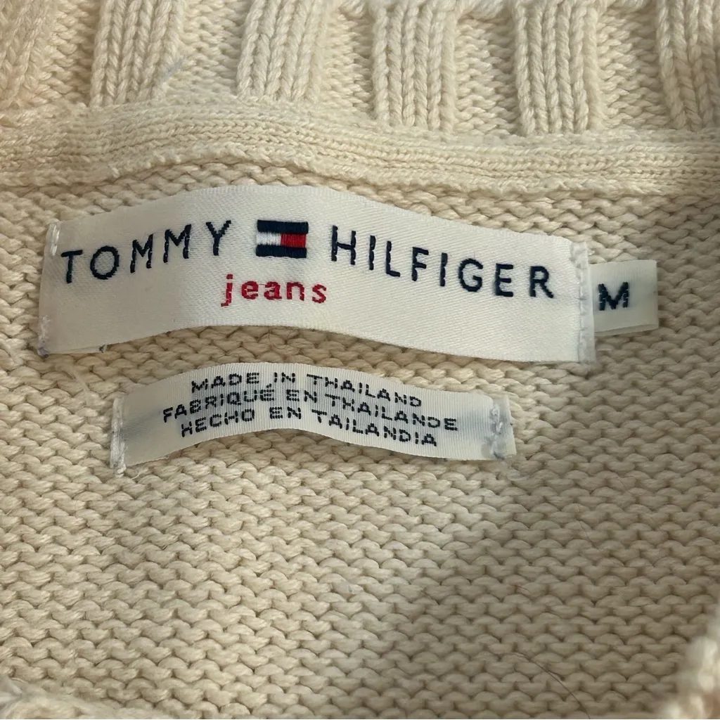 Tommy Hilfiger Wool Blend Sweater Size M - Image 7