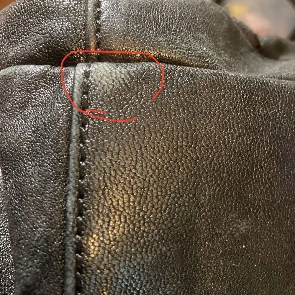 CHOCOLAT BLU Women’s Vegan Leather Handbag Black 10X4X12 Shoulder Bag Tote‎ - Image 9