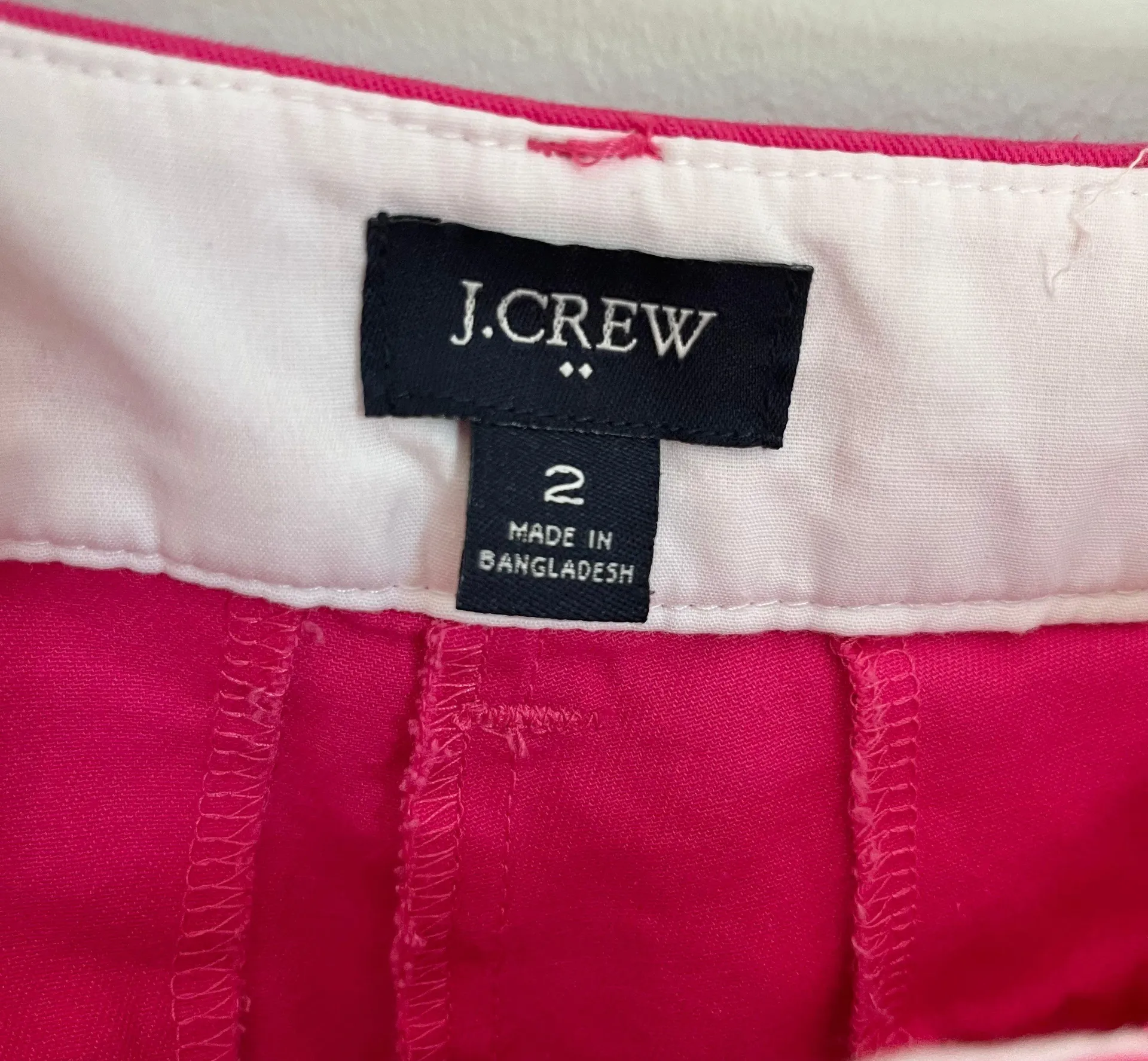 J. Crew Factory Women’s Mid Rise Shorts in Pink Size 2 - Image 5
