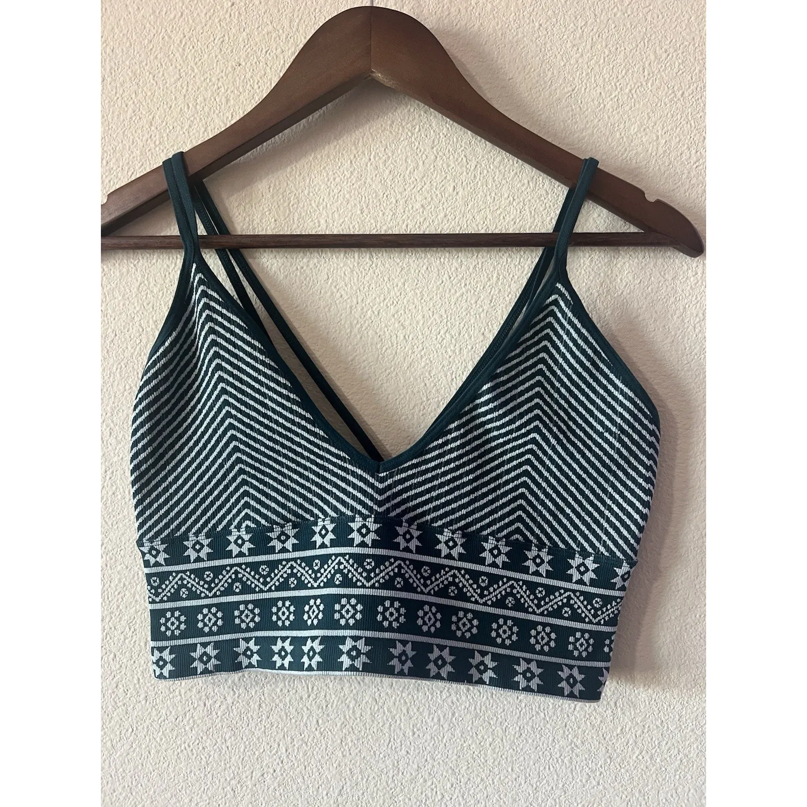 Free People Movement - Alpine Jacquard Cami Stretch Sport Sz M/L - Image 7