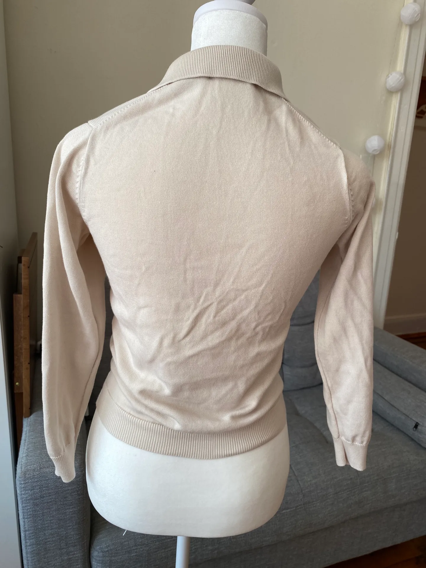 Women’s Ivory Petit sweater, Size Small - Image 3