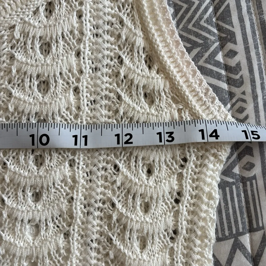 Skies Are Blue Cream Knit Top - Image 9