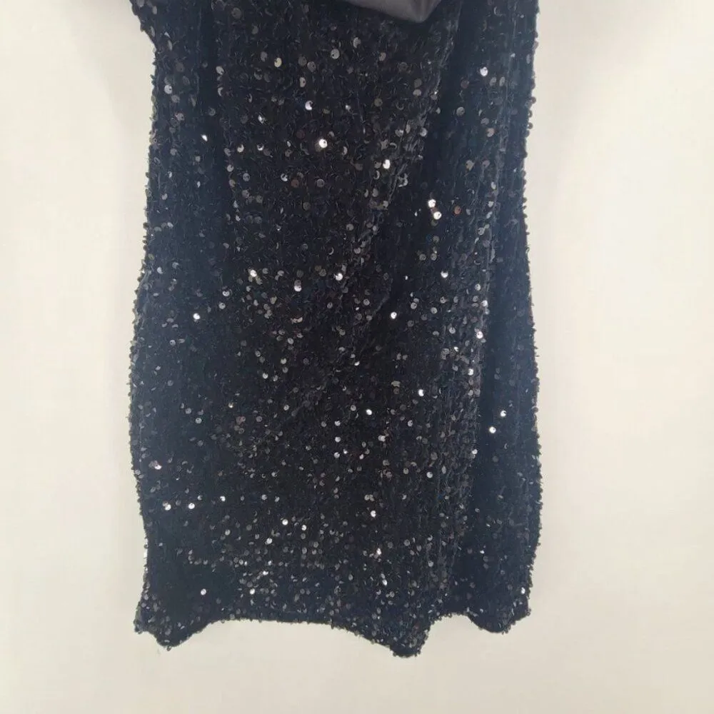 DO+BE Women's sequin mini Dress Black Size S - Image 3