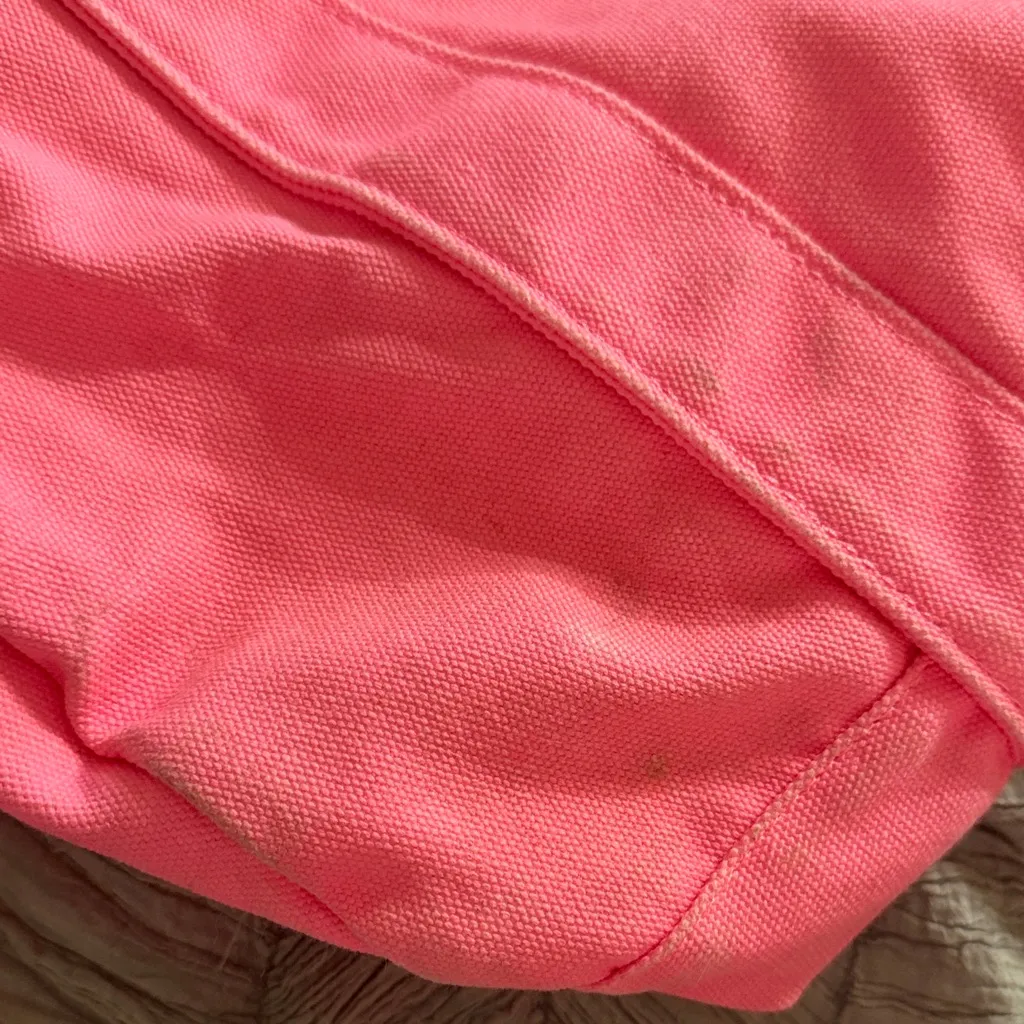 PINK Victoria's Secret Bright Pink Tote Bag - Image 3