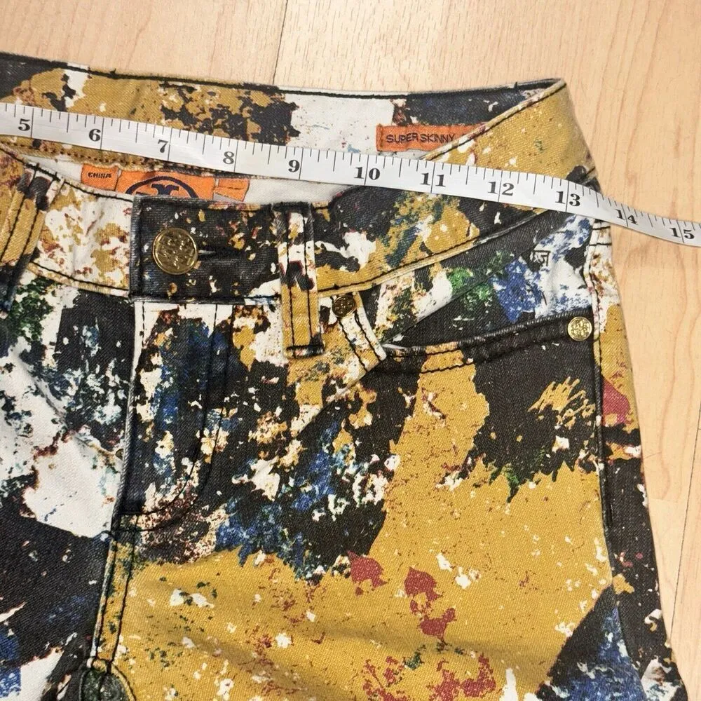 Tory Burch Low Rise Skinny Leg Women’s Jeans Size 24 XS - Image 4