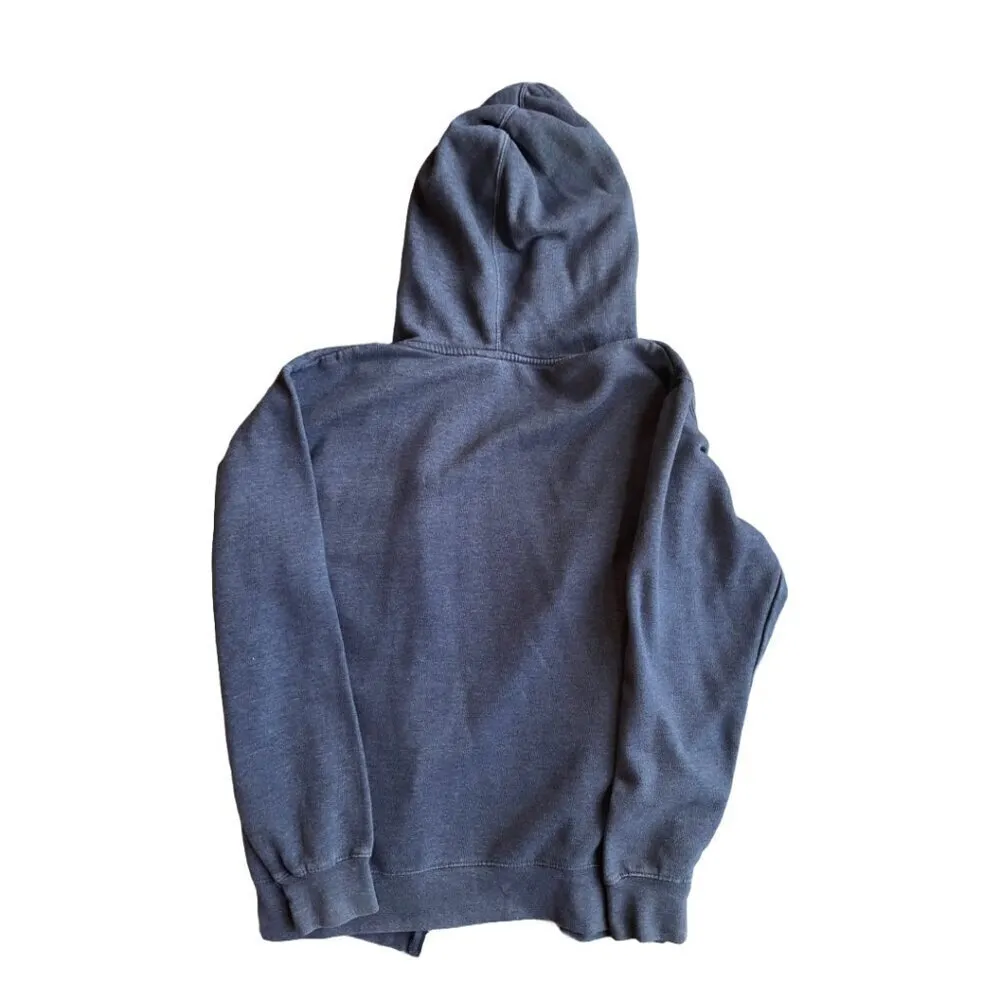 Oregon Navy Blue Zip Up‎ Sweatshirt Estimated Size Small Unisex - Image 2