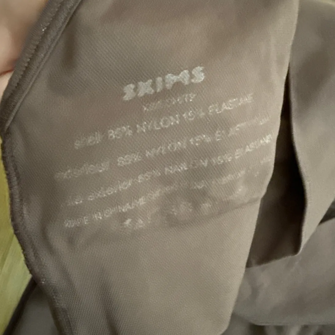 Skims Bra Top & Bike Shorts Size XS Brown - Image 3