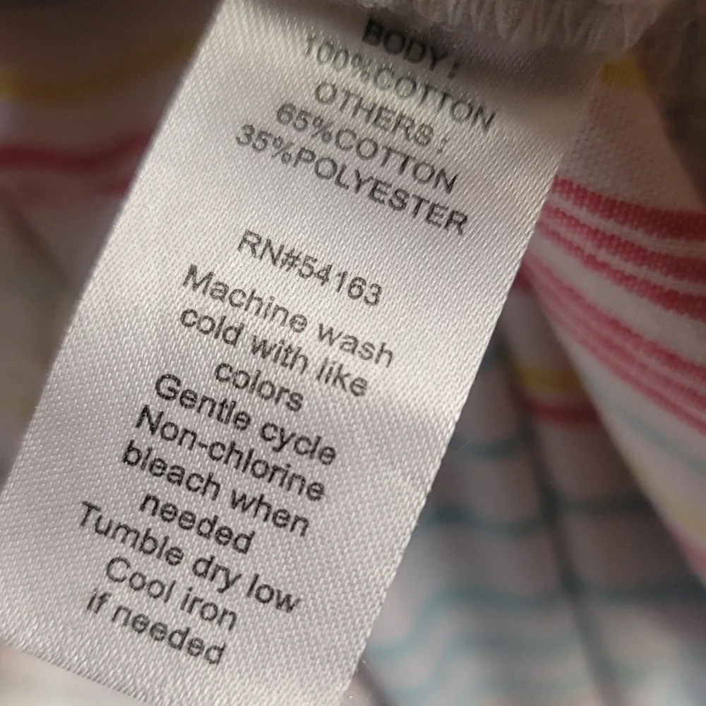 NWT! Marc Newyork Andrew Marc $50 Azalea Multicolor Striped 5" Chino Shorts 10 - Image 3