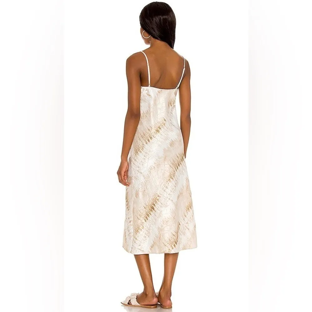 House Of Harlow 1960 X Sofia Richie Adeena Slip Dress Neutral Casual Minimalist - Image 2