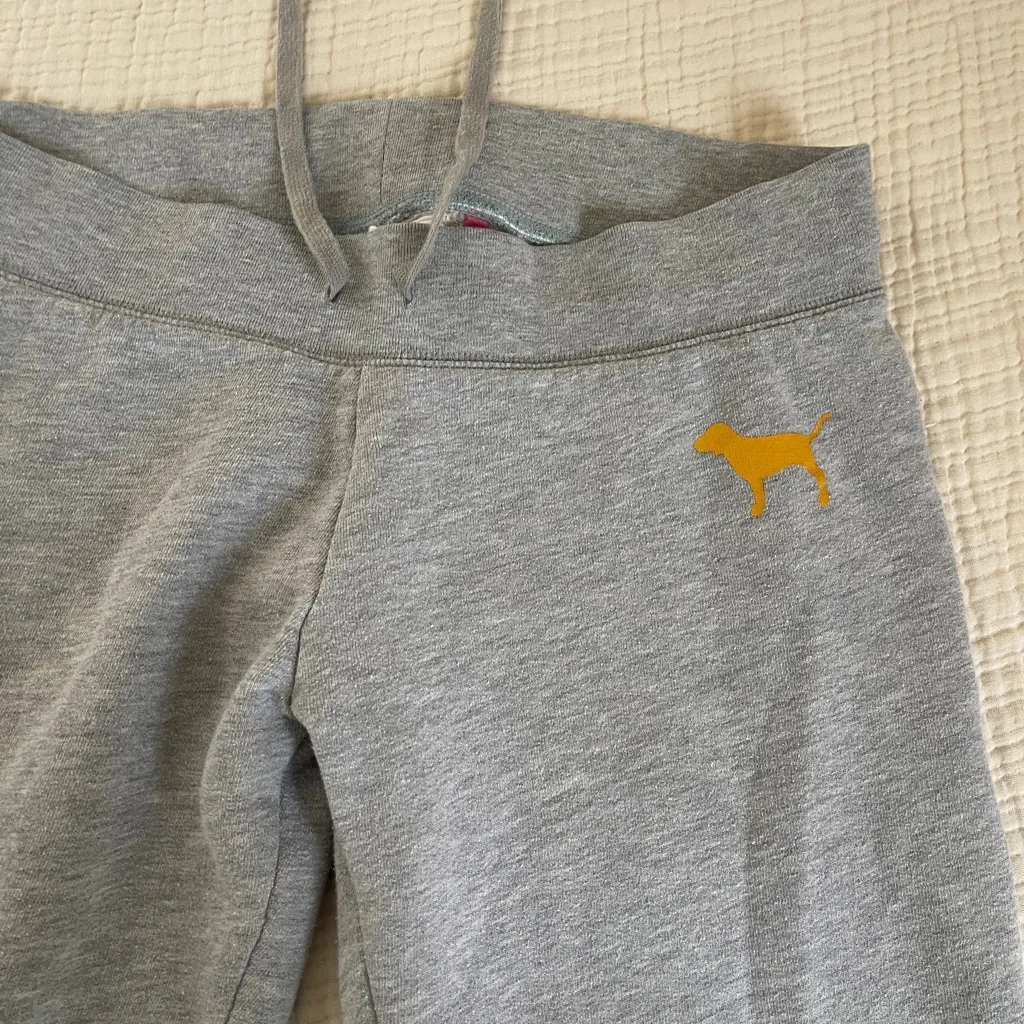 Vintage VS PINK sweatpants capris low rise rainbow butt size small Y2K | pride - Image 7