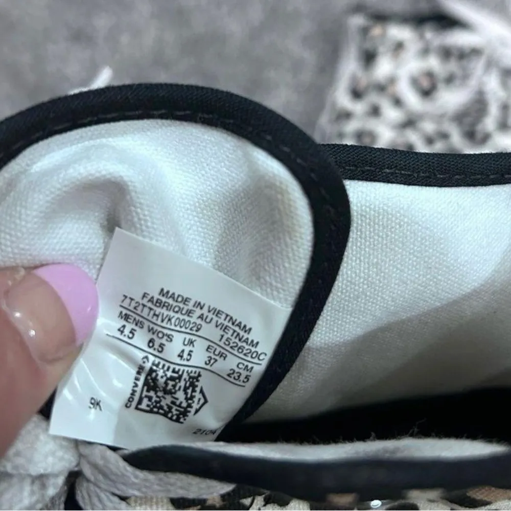 Converse Custom High Top Cheetah  - Image 3