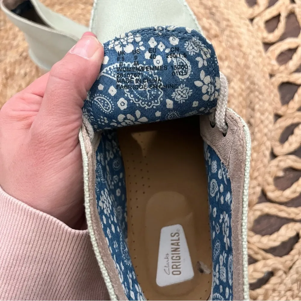 Shoes, Desert Clarks, 9 Women's, mint green - Image 5