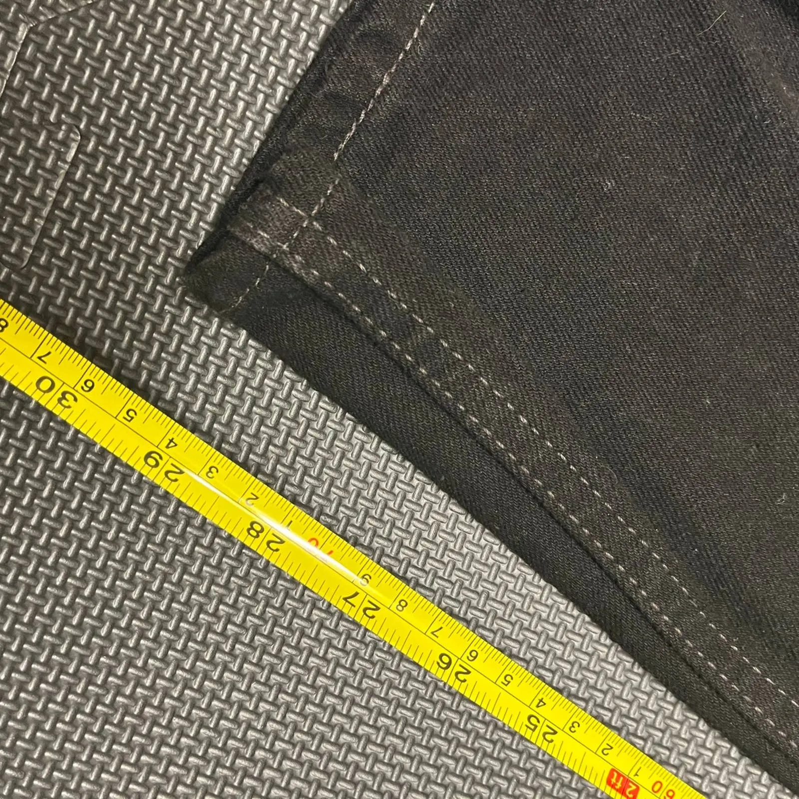 LEVI'S 550 Vintage Deadstock black tapered straight leg mom relaxed jeans size 8 - Image 9