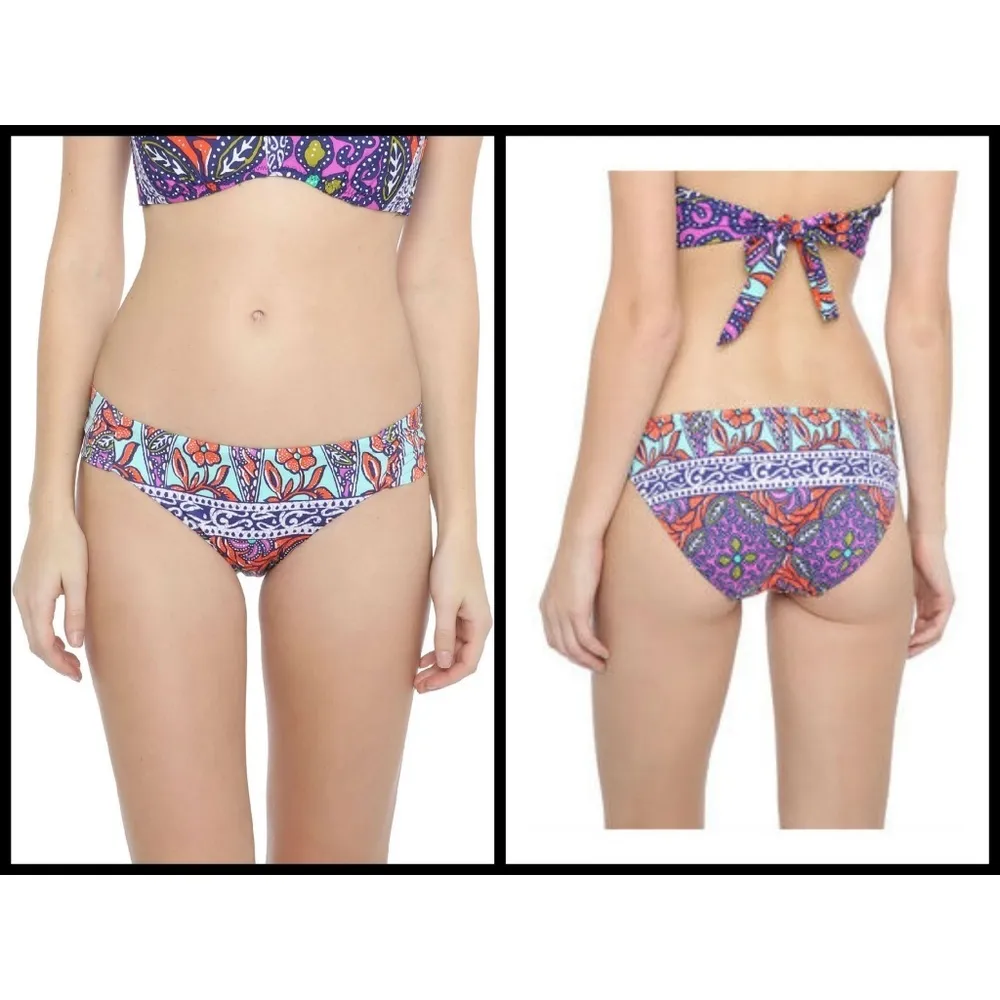 💕TRINA TURK💕 Cutout Floral Bikini Bottoms - Image 5