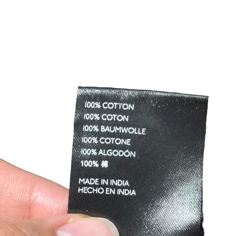 Free People Long Sleeve Button Up Floral Cotten Blouse | U.S. Woman’s XSmall - Image 6