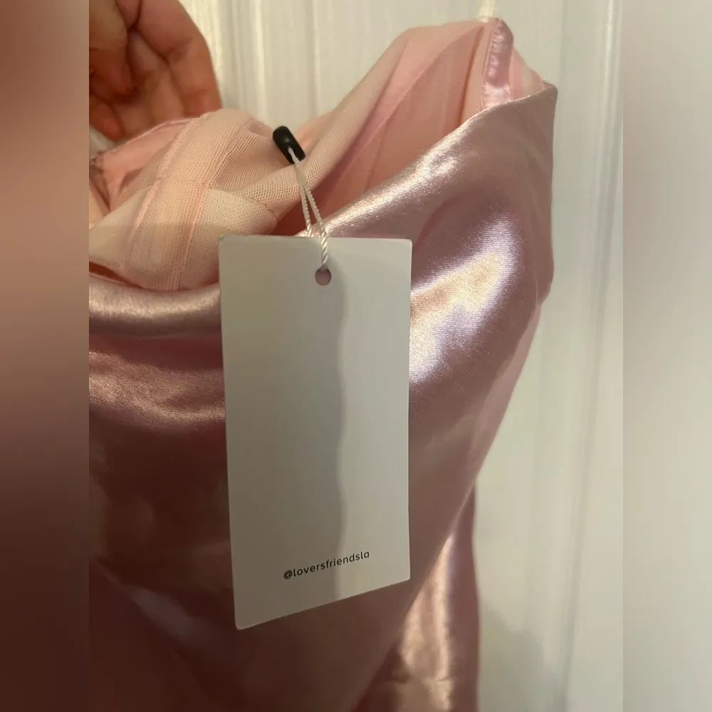 Lovers and Friends x Anja Dujaković Carolyn Maxi Dress in Light Pink - Image 11