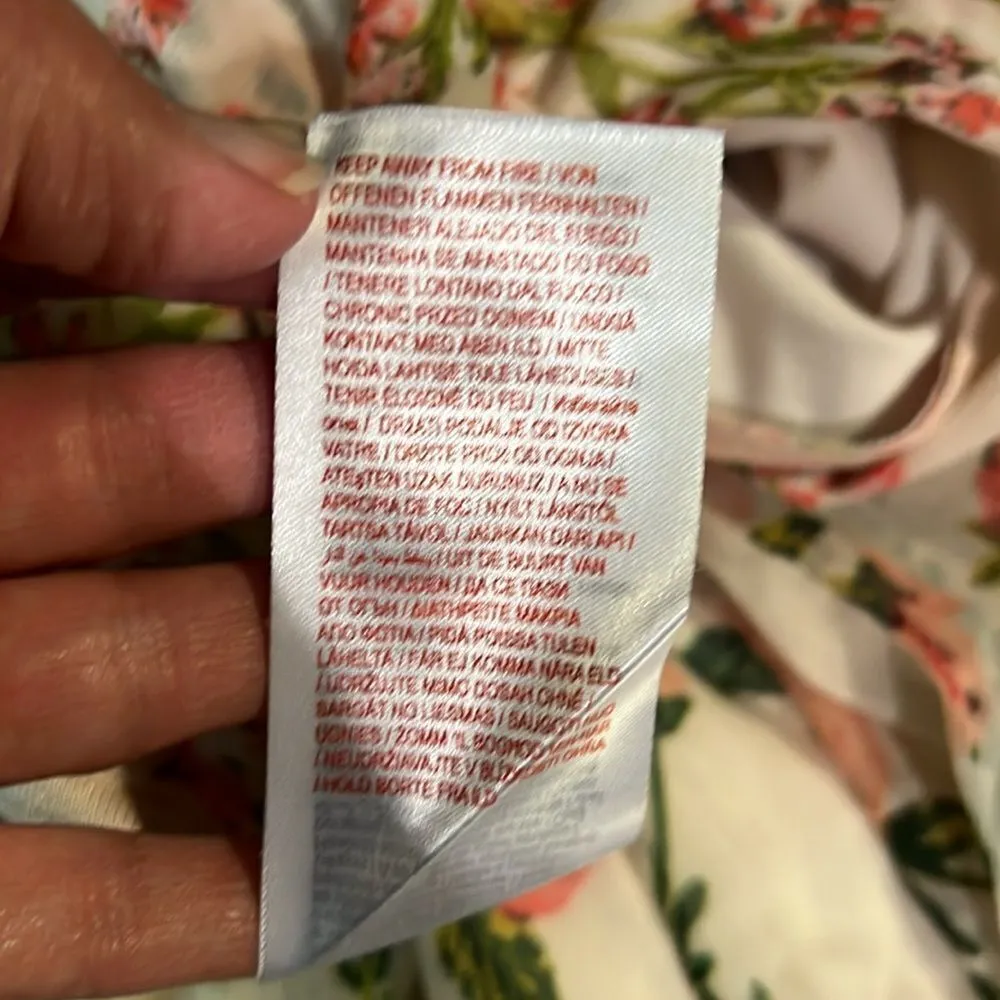 Vero Moda Floral‎ Ruffle Tiered Maxi Dress C27 - Image 11