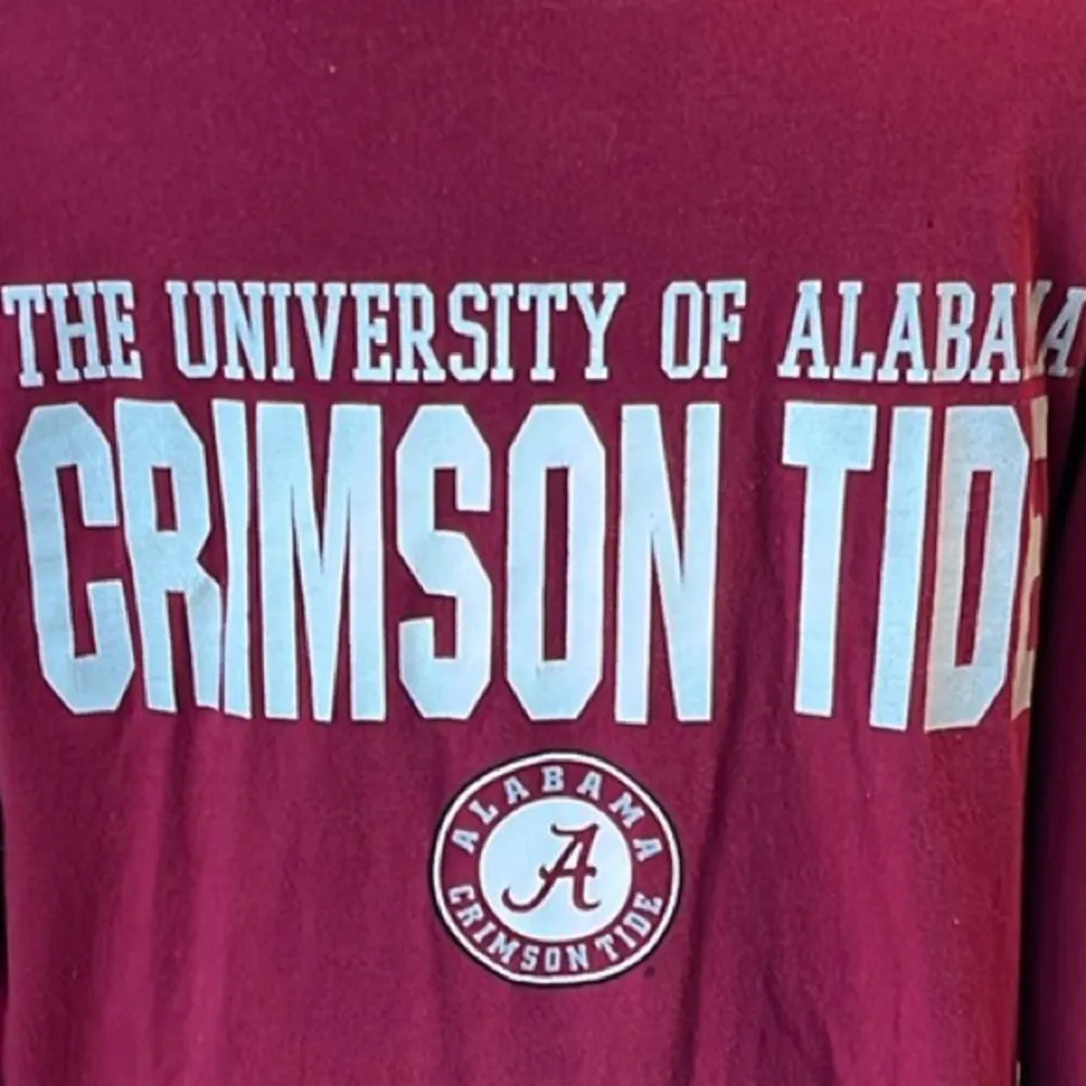 The University of Alabama Crimson Tide Long Sleeve TShirt Womens Large Red - Image 2