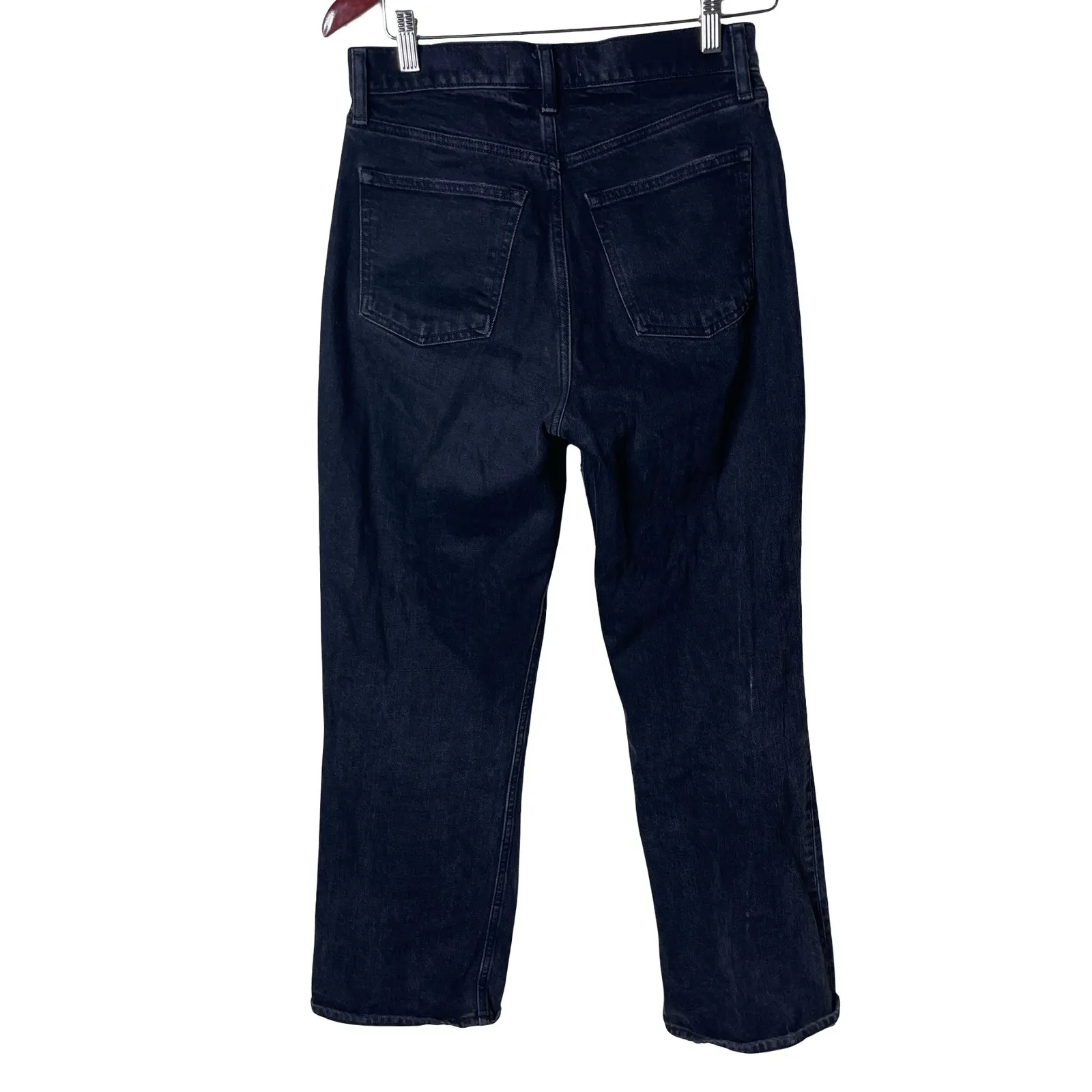 Abercrombie & Fitch Curve Love 90s Baggy Low Rise Jeans Size 26 In Black - Image 3