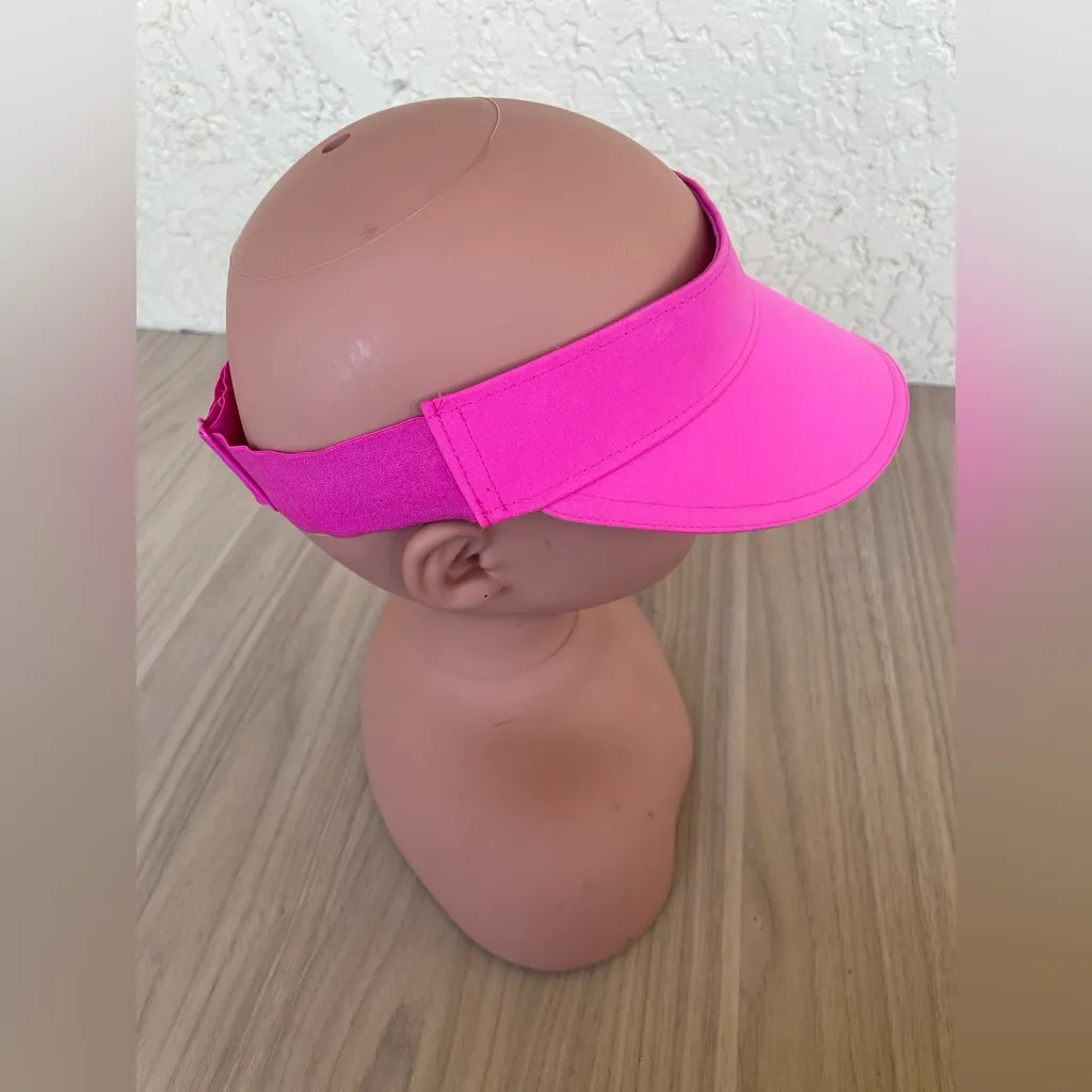 Lululemon  Athletica Fuchsia Visor - Image 4