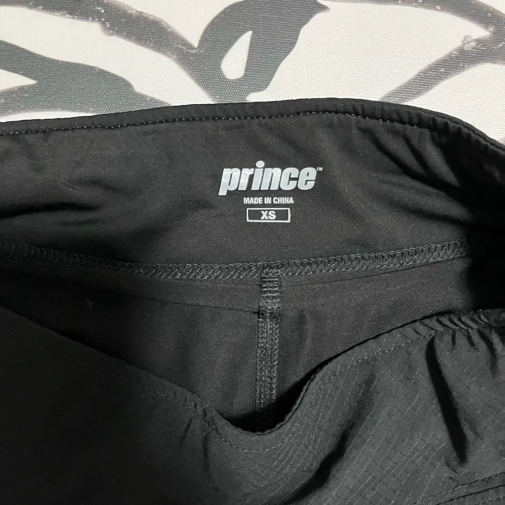 PRINCE Athletic Skirt W/ Shorts. Black Mini Skirt. Women’s XS. EUC - Image 6