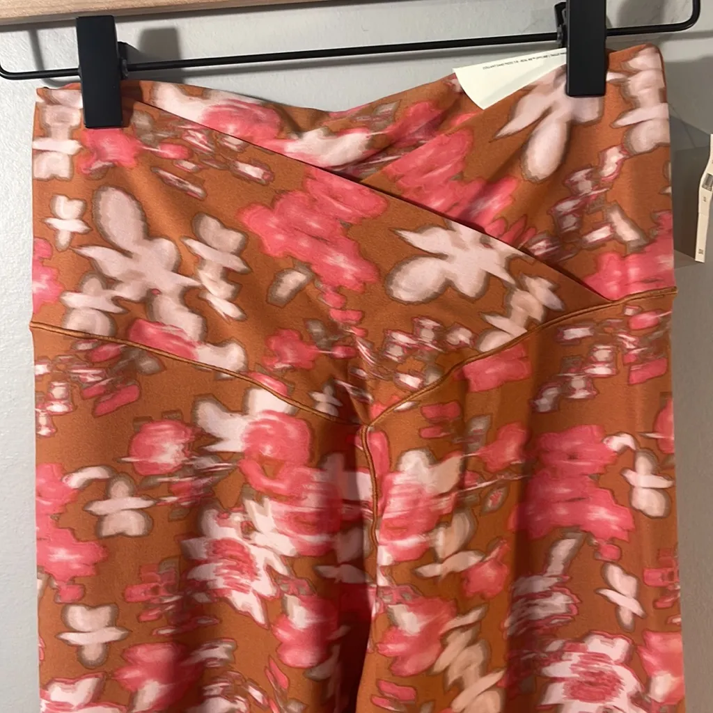 NWT Offline Aerie floral Real Me High Waist 7/8 Length Leggings sz Lg Athleisure - Image 2