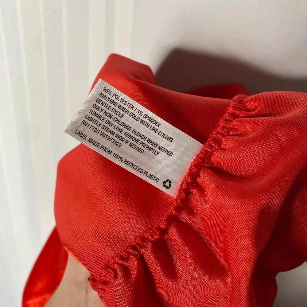 Wild Fable Velvet Long Sleeve Cinched Mini Bodycon Dress Medium Ruched Holidays - Image 10