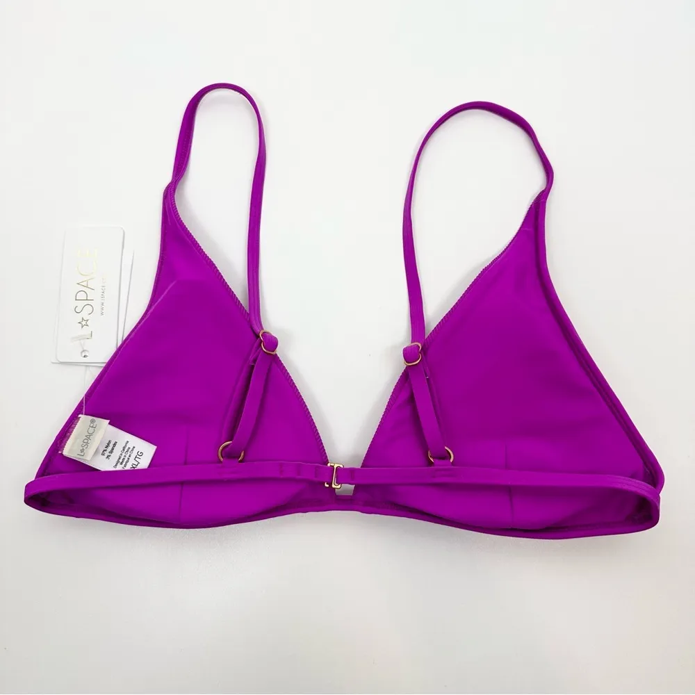 L*Space Millie Bikini Top in Pitaya - Image 4